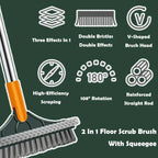 Burraq 2-in-1 Floor Cleaning Brush with Scraper