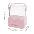 Burraq Luxury Large Makeup Organizer with Dustproof Lid & Drawers