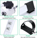 Burraq Mini Exercise Cycle – Foldable Pedal Exerciser for Home & Office | Adjustable Resistance Mini Exercise Bike