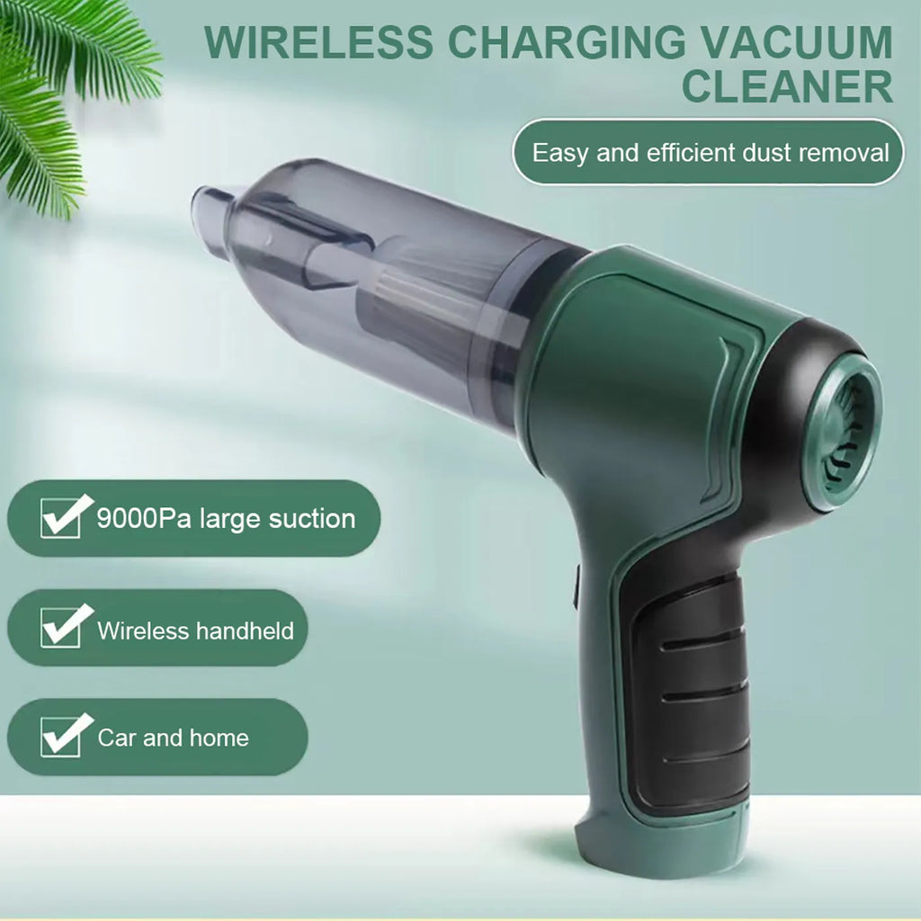 Burraq Rechargeable Dual-Mode Cordless Mini Vacuum & Air Blower