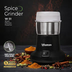 Burraq Western W-31 Electric Spice Grinder – 150W Stainless Steel Masala & Coffee Grinder Machine