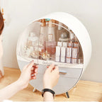 Burraq Luxury Dustproof Makeup Organizer with Drawers & Brush Holder