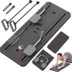 Burraq Multifunctional Pilates Board Abdominal Exercise Pushup Board 8IN1 - Automatic Rebound Full-Body Workout Machine for Men & Women