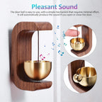 Cute Wooden Brass Door Bell – Japanese Style