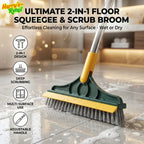 Burraq 2-in-1 Floor Cleaning Brush with Scraper
