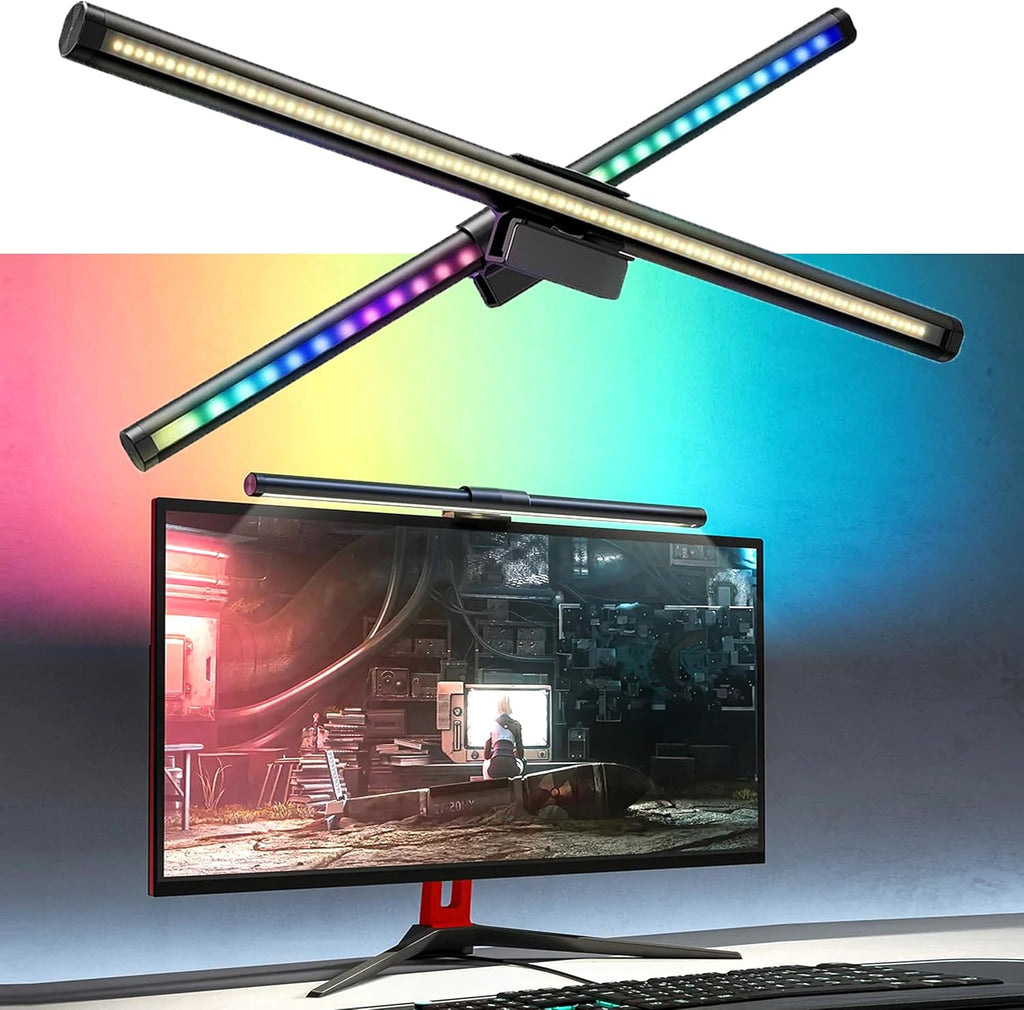 Burraq RGB Monitor Light Bar – Eye Protection & Ambient Backlight