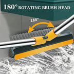 Burraq 2-in-1 Floor Cleaning Brush with Scraper