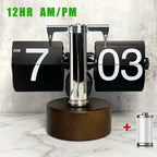 Automatically Page Turning Flipping Clock for Modern Home Office Decoration