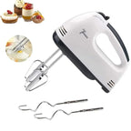 Burraq Electric Hand Mixer – 5 Speed 180W Egg Beater | Handheld Whisk Blender | Cake & Baking Mixer for Kitchen
