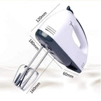Burraq Electric Hand Mixer – 5 Speed 180W Egg Beater | Handheld Whisk Blender | Cake & Baking Mixer for Kitchen