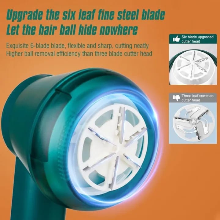 Burraq Lint Remover for Clothes – Electric Fabric Shaver | Household Clothes Fuzz Remover