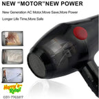Burraq Hair Dryer – 2in1 Professional Travel Hair Dryer for Women & Men | Fast Drying Blow Dryer Machine