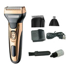 Burraq Trimmer for Men – 3-in-1 Professional Hair Trimmer, Beard Trimmer & Shaver | Turbo Power Grooming Kit