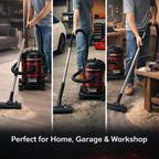 Burraq Hitachi Vacuum Cleaner 25L – 2200W High Power Drum Vacuum | Large Capacity Cleaner with Wheels