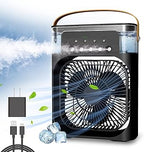 Burraq Mini AC Fan – 3-in-1 Portable USB Air Cooler | Desktop Cooling Fan with Humidifier