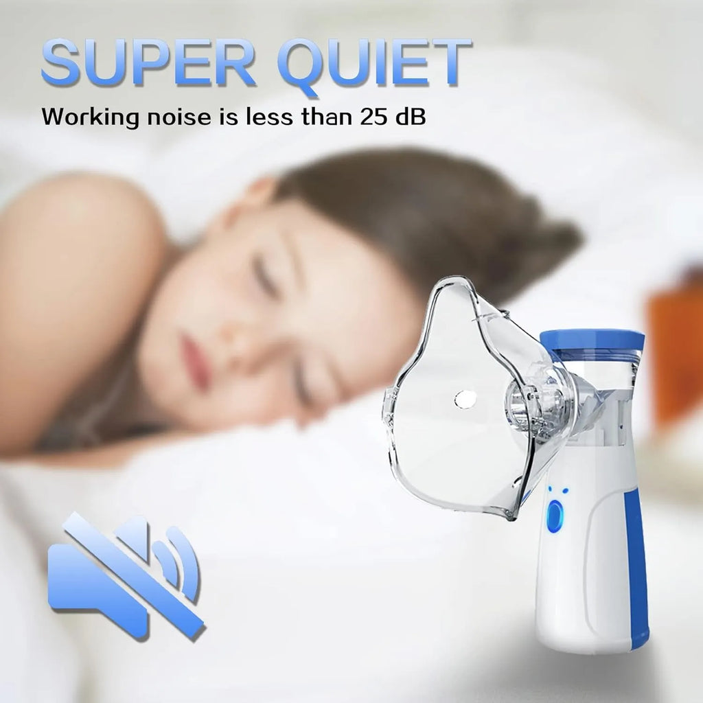 Burraq Portable Mesh Nebulizer Machine JSL-W302 – Asthma inhaler