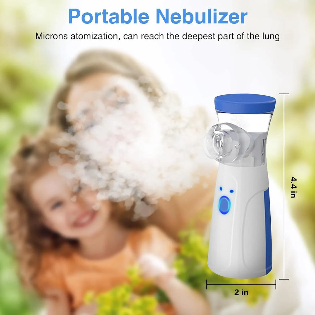 Burraq Portable Mesh Nebulizer Machine JSL-W302 – Asthma inhaler
