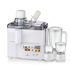 Burraq 4-in-1 Juicer Blender Grinder Machine – Heavy Duty High-Speed Motor | Juicer, Blender, Dry Mill & Chopper