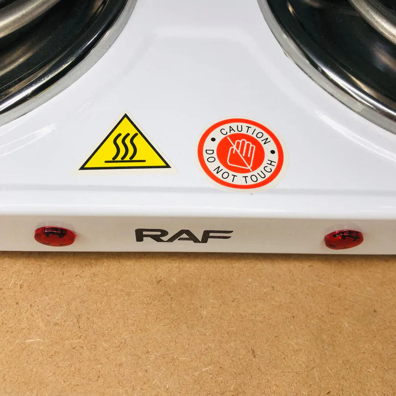 Burraq Raf Double Stove Hot Plate – Electric Stove & Cooking Machine| Multi-Functional Electric Cooker