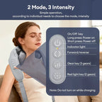 Burraq Neck & Back Massager With Heat – Professional Electric Cervical Deep Tissue Pain Relief Massager / 1 year Warranty + Premium Quality