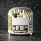 Burraq Luxury Makeup Organizer with Drawer & Dustproof Lid